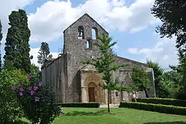 L'église Sainte-Radegonde (juillet 2014)