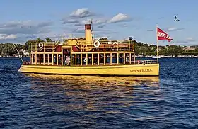 Le Minnehaha en 2019 sur le lac Minnetonka