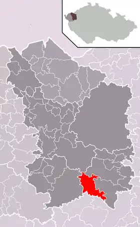 Localisation de Štědrá