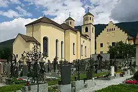 Steinach am Brenner, l'église: katholische Pfarrkirche Sankt Erasmus