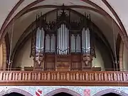 Son orgue.