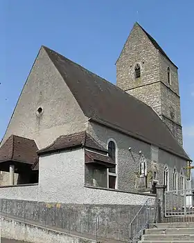 L'église Saint-Maurice.