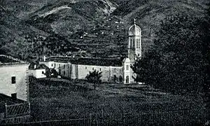 L'église d'Orosh en 1903