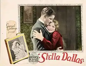 Avec Ronald Colman, dans Le Sublime Sacrifice de Stella Dallas (1925, poster promotionnel)