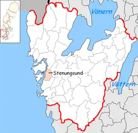 Localisation de Stenungsund