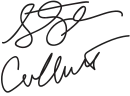 La signature de Stephen Colbert.