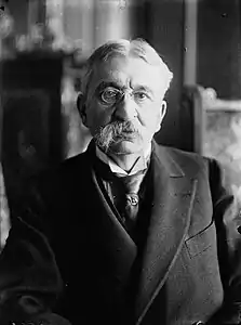 Stephen Pichon, ministre des Affaires étrangères en 1918.