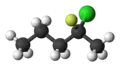 2-chloro-2-fluoropentane.