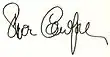 Signature de Steve Cowper