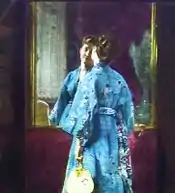 La Robe japonaise, Alfred Stevens (vers 1872).
