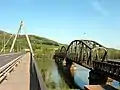 Pont sur le Danube à Steyregg