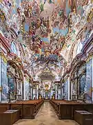 Intérieur de l'église abbatiale de Wilhering