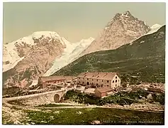 La Franzenshöhe entre 1890 et 1900.