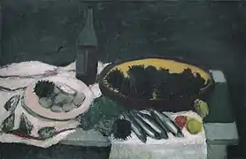 Nature morte aux oursins de Thanassis Stephopoulos (en) (1956).