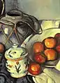 Paul Cézanne : Sucrier et fruits