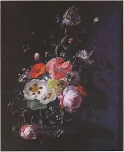 Fleurs sur table, 1716Rijksmseum