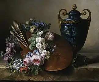 Still life. An Homage to Van Spaendonckcirca 1780-1790Musée d'art du comté de Los Angeles