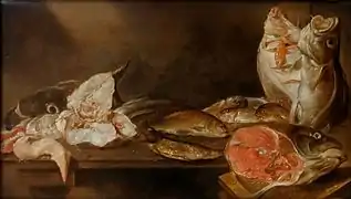 Nature morte aux poissons, Musée des beaux-arts de Budapest