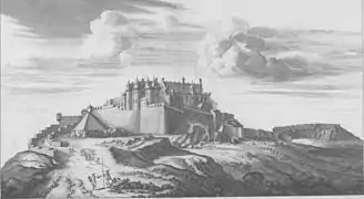 Le château de Stirling (vu en 1693 par John Slezer).