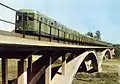 Le viaduct, vers 1960.