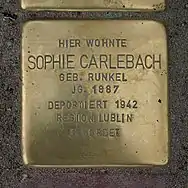 Sophie Carlebach Runzel (1867-1942)