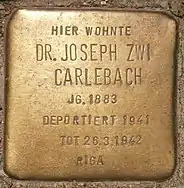 Joseph Carlebach (1883-1942)