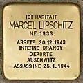 Marcel Lipschitz (1933-1944), le benjamin.