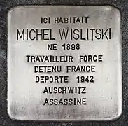 Michel Wislitski, rue de l'Énergie, 64 à Marcinelle.