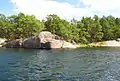 Storö, une île située en sud d'archipel.