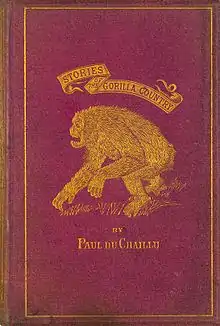 Couverture de livre, tissu rouge embossé d'or