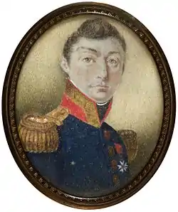 Adrien Guillaume Storm de Grave (1763-1817) lieutenant général d’infanterie de la Grande Armée.