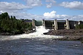 Barrage de Stornorrfors.