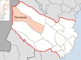 Localisation de Storuman