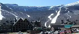 Vue de Stowe Mountain Resort.