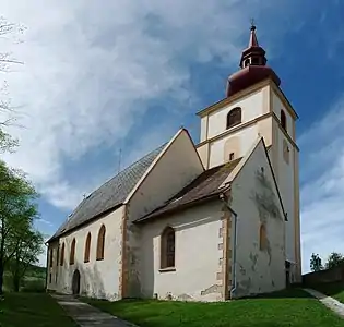 Strážov : église Saint-Georges.