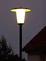 Un lampadaire chapeau (Allemagne)