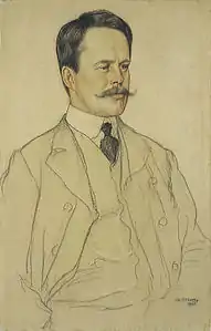 Neil Munro, 1864-1930. Author (1903), pastel, Édimbourg, Galerie nationale d'Écosse.