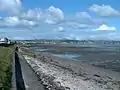 Stranraer et les rives du Loch Ryan, vu de l'extrémité nord-est de la ville