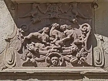 Détail du relief aux Trois-Lièvres.