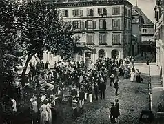 La place en 1897.