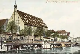 Quai Saint-Jean église Saint-Jean (1900)
