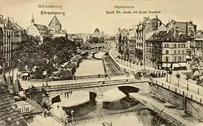 Quai Saint-Jean et quai Desaix (1919)