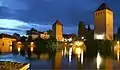 Les Ponts Couverts de Strasbourg.