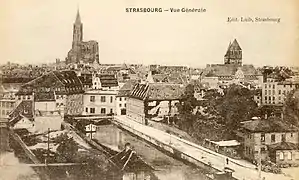Vue générale (carte postale Félix Luib, 1919).