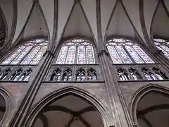 Nef de la cathédrale Notre-Dame de Strasbourg.