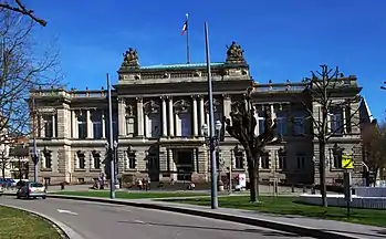 L’actuel Théâtre nationalde Strasbourg