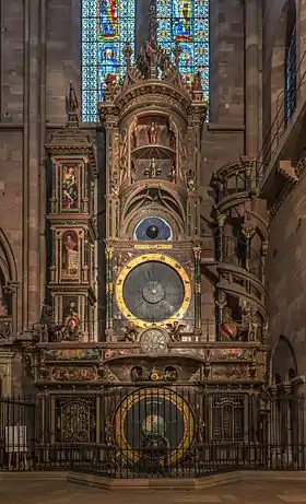 Strasbourg, horloge astronomique.