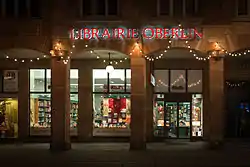 La librairie Oberlin à Strasbourg.