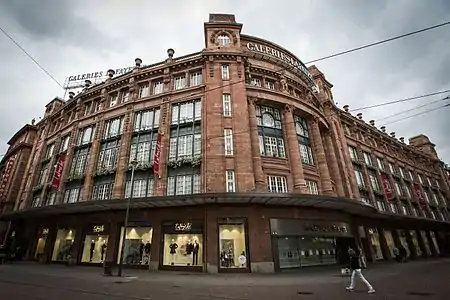 Les Galeries Lafayette de Strasbourg