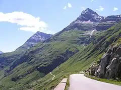 Lacet après Bonneval-sur-Arc.